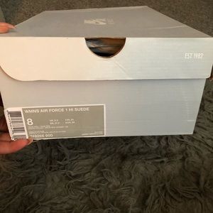 Air Force 1 Hightops Suede